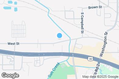 Map image of the property - 658 West St