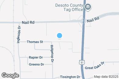 Map image of the property - 1712 Thomas St