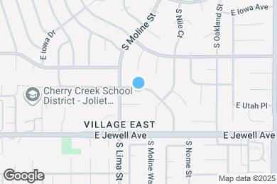 Map image of the property - 11408 E Colorado Dr