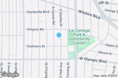 Map image of the property - 839 S Holt Ave