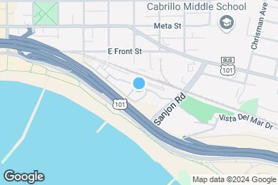 Map image of the property - Coastline Ventura