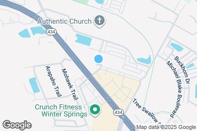 Map image of the property - RIZE at Winter Springs