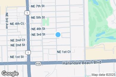 Map image of the property - 220 NE 10th Ave