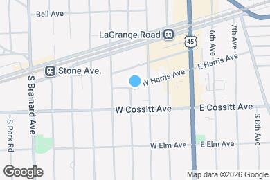 Map image of the property - 220 W Harris Ave