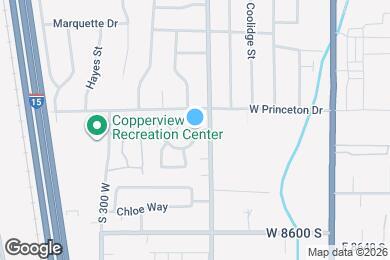 Map image of the property - 166 W Foxbridge Dr