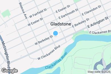 Map image of the property - 155 W Berkeley St