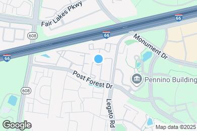Map image of the property - The Courts at Fair Oaks Apartments