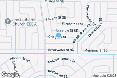 Map image of the property - 542 Ortega St SE