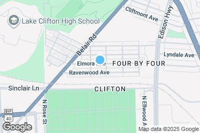 Map image of the property - 3225 Elmora Ave