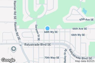 Map image of the property - 5135 66th Ave SE
