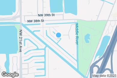 Map image of the property - 3454 NW 17th Ter
