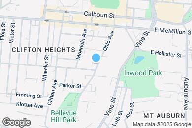 Map image of the property - 2343 Ohio Ave