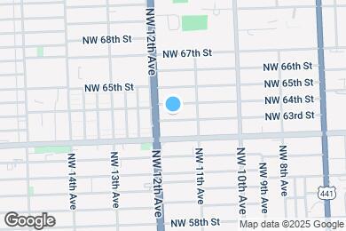 Map image of the property - 1165 NW 63rd St