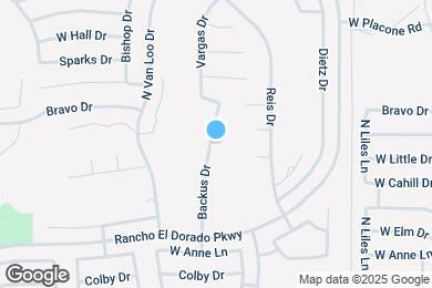 Map image of the property - 21837 Backus Dr