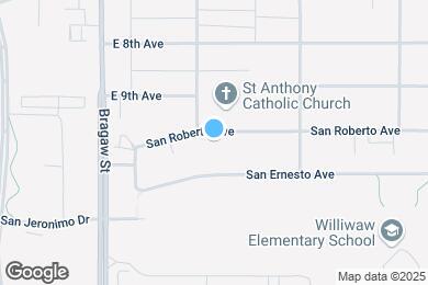 Map image of the property - 4104 San Roberto Ave