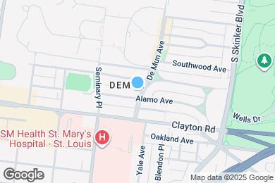 Map image of the property - 915 De Mun Ave