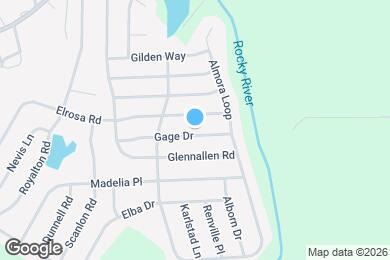 Map image of the property - 151 Gage Dr