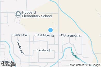 Map image of the property - 684 E Full Moon St