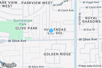 Map image of the property - 9064 N 68th Ln