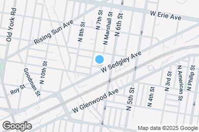 Map image of the property - 3410 N Marshall St