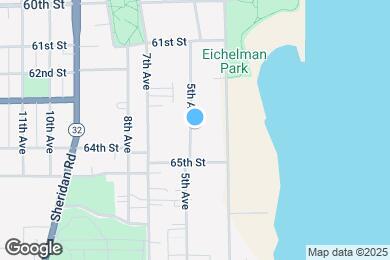 Map image of the property - 6335 5th Ave