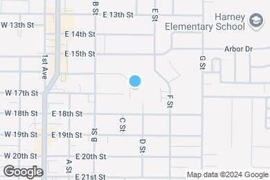 Map image of the property - Interstate Apartments