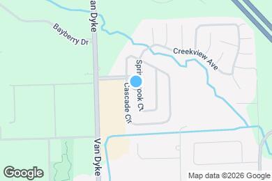 Map image of the property - 11924 Springbrook Ct