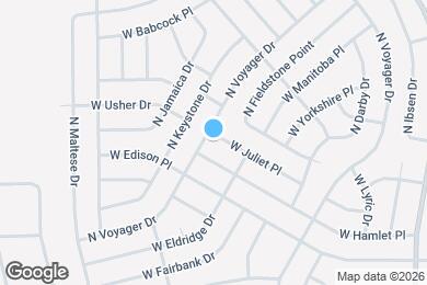 Map image of the property - 3140 W Juliet Pl