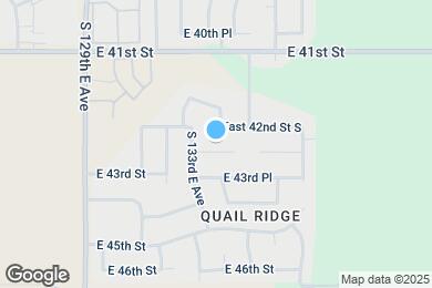 Map image of the property - 13313 E 43rd St