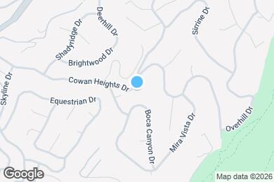 Map image of the property - 10352 Cowan Heights Dr