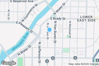 Map image of the property - 1620 N Jackson St