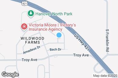 Map image of the property - 2887 Beethoven Ave