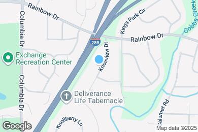 Map image of the property - 2719 Knollview Dr