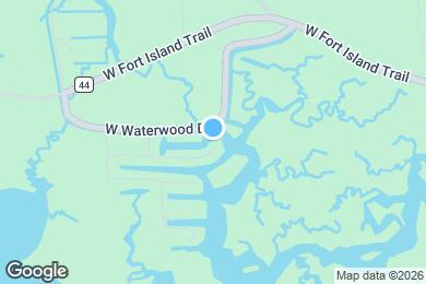 Map image of the property - 12001 W Gulf Breeze Ct