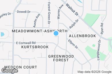 Map image of the property - 824 Warren Ave