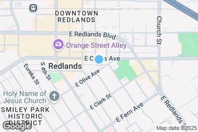 Map image of the property - 213 E Olive Ave
