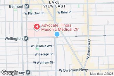 Map image of the property - 2961 N Halsted St