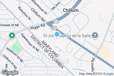 Map image of the property - 1001 Chillum Rd