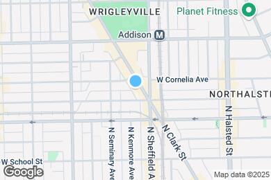 Map image of the property - 3464 N Clark St