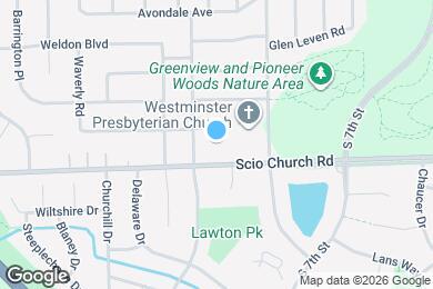 Map image of the property - 1525 Hanover Ct