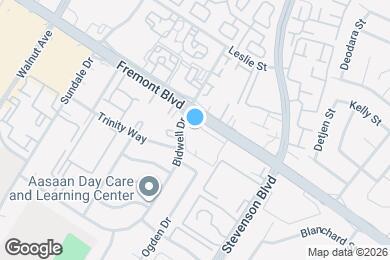 Map image of the property - Tempo Fremont