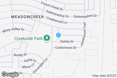 Map image of the property - 2628 Dahlia Dr