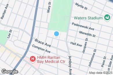 Map image of the property - 450 Hall Ave