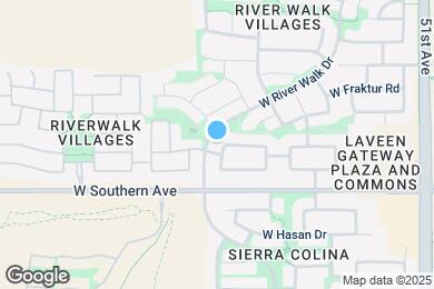 Map image of the property - 5802 S 54th Ln