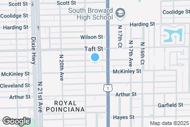 Map image of the property - 1824 Roosevelt St