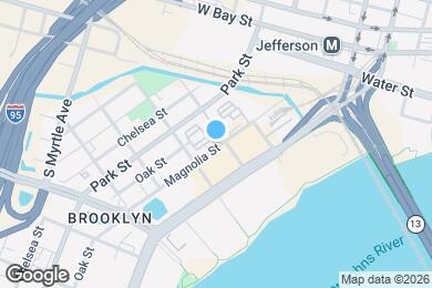 Map image of the property - Brooklyn Riverside