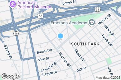Map image of the property - 116 Pulaski St