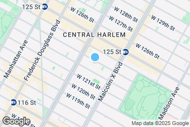 Map image of the property - 140 W 123rd St