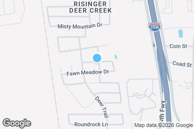 Map image of the property - 401 Deer Lake Dr
