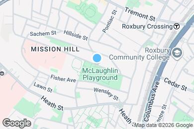Map image of the property - 218 Parker Hill Ave